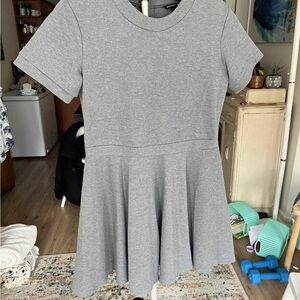 Gray H&M skater style Dress